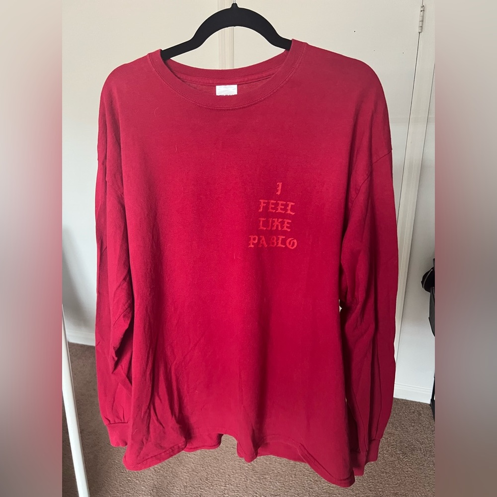 I Feel Like Pablo Kanye West Long Sleeve Tee
